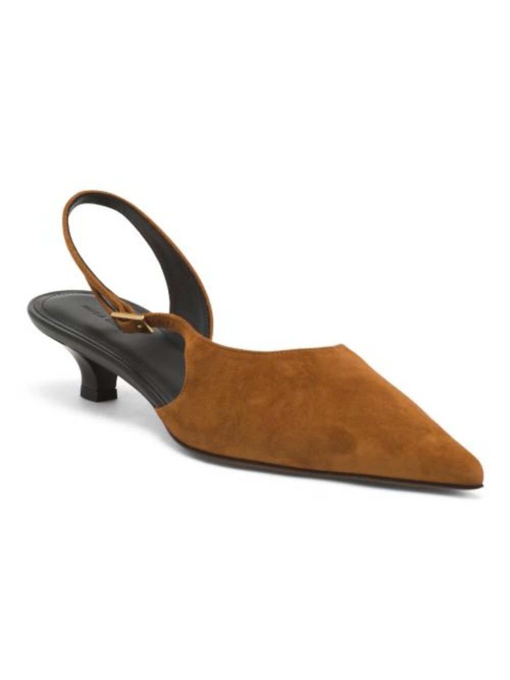 MANSUR GAVRIEL Made In Italy Suede Anna Slingback Pumps